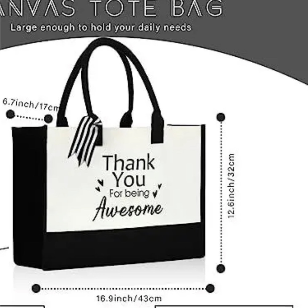 Beautiful‎ thank you tote gift set
